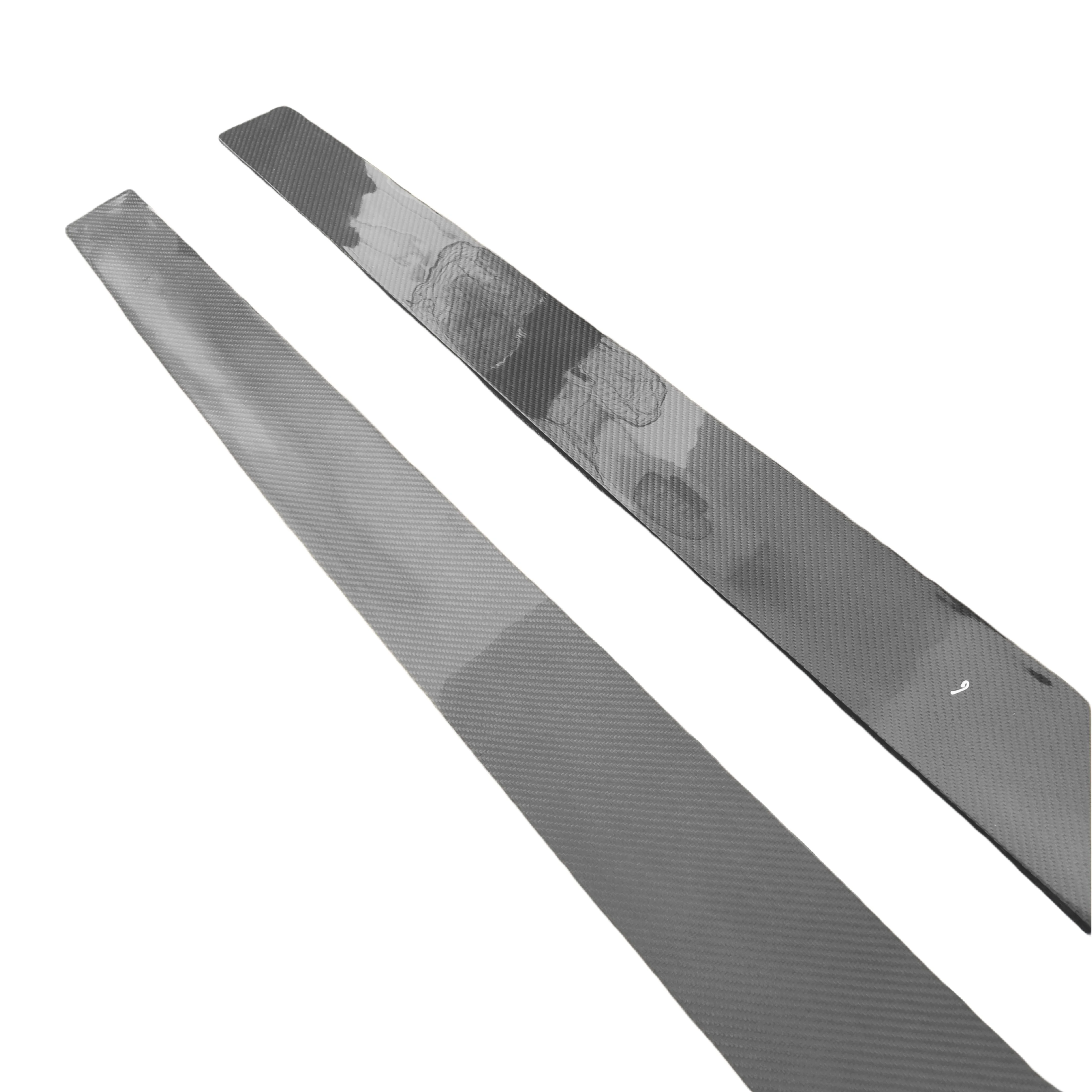 تنورة جانبية بنمط MP من ألياف الكربون لجزء السيارات من شفة المصد الجانبية F32 F33 F36