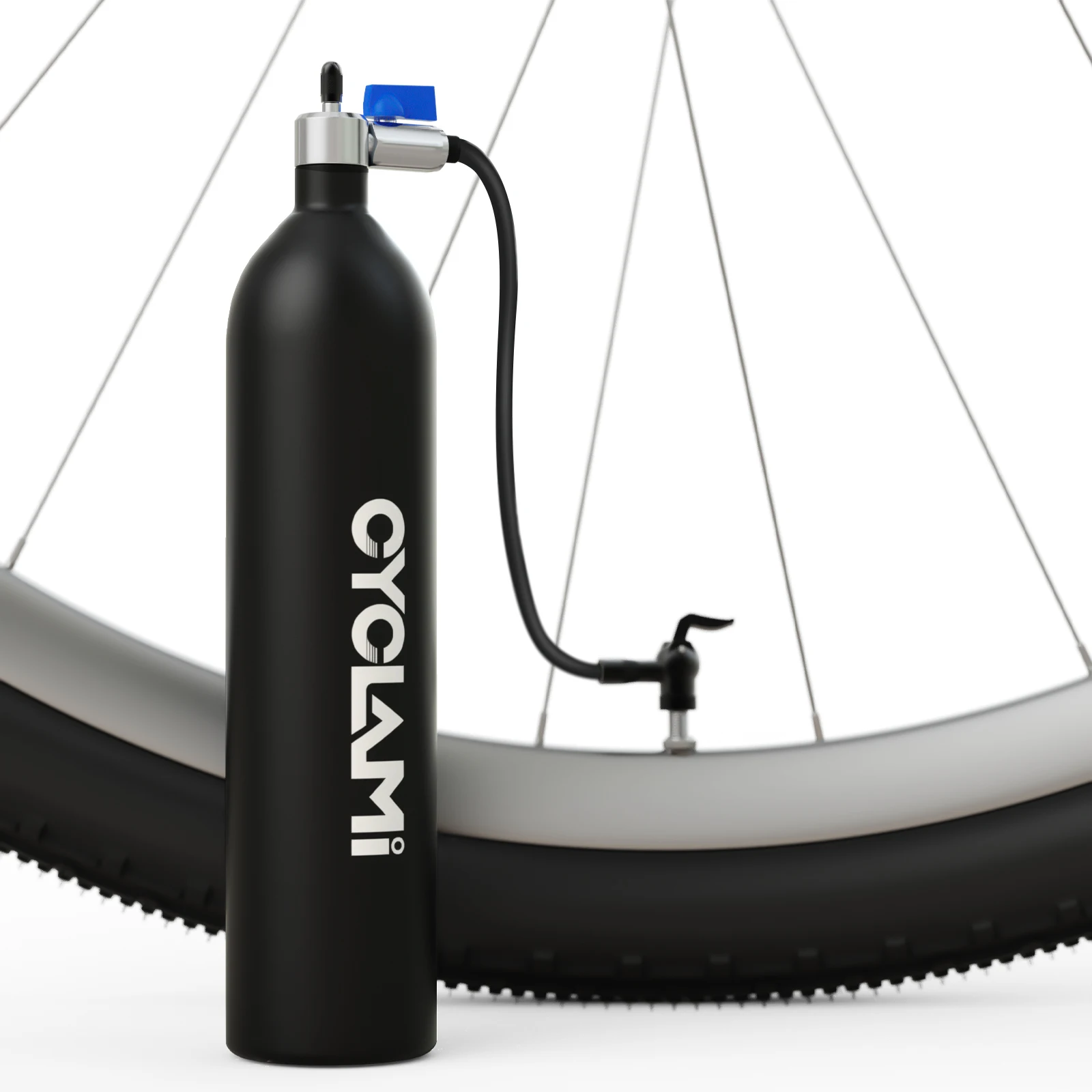 

CYCLAMI Инфляционный бак для бескамерных шин л, насос для горного и шоссейного велосипеда, воздушная бутылка для шин, усилитель шин, вакуумный цилиндр для шин