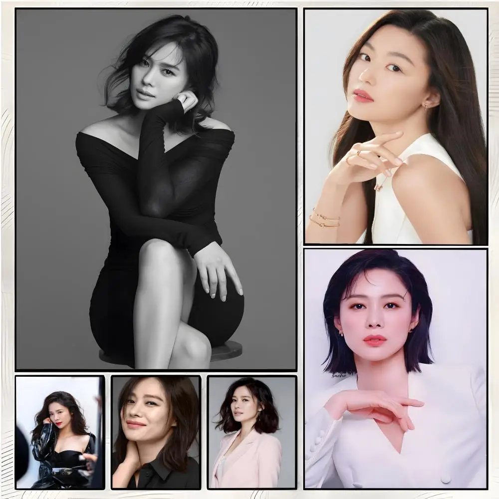 veteran korean actress K-Kim Hyun Joo Poster Superior Home Space Pub Indoor Decorative Art & Home Decor
