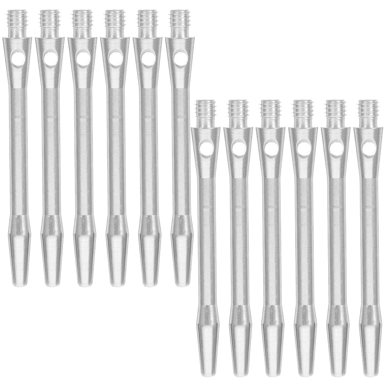 12 Pcs Shaft Shafts Supplies for Steel Tip Metal Stems Aluminum Thread Professional