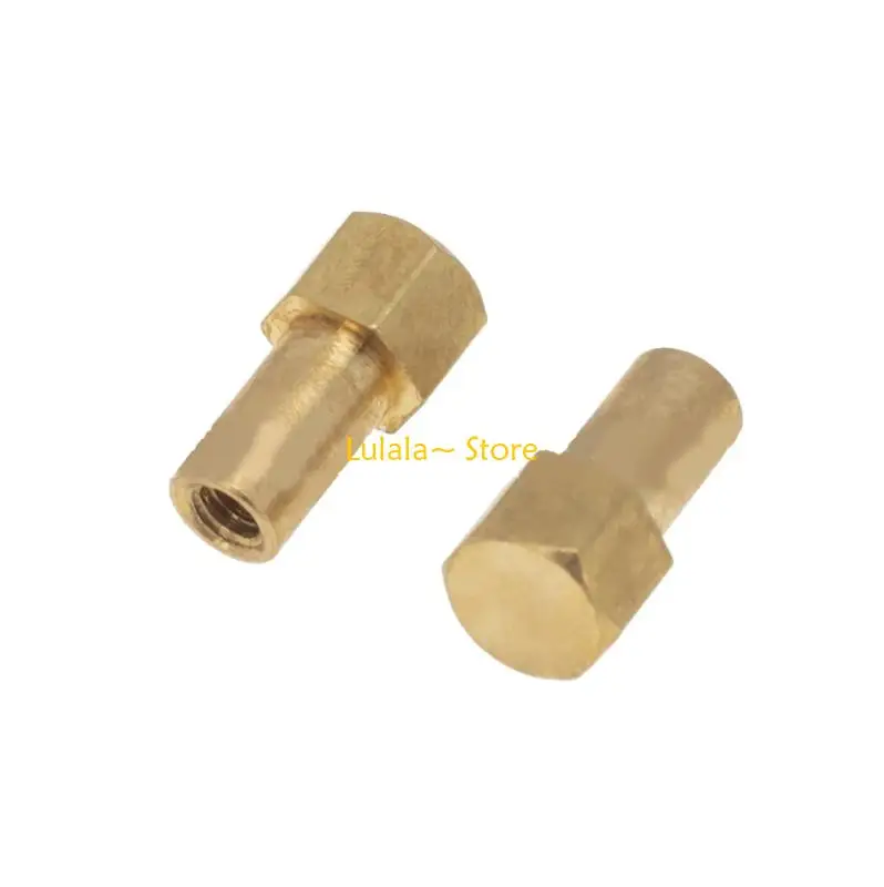 Y4QA Precise Machined Brass Weighted Hub Adapters For 1/24 Remote Control Car Tuning