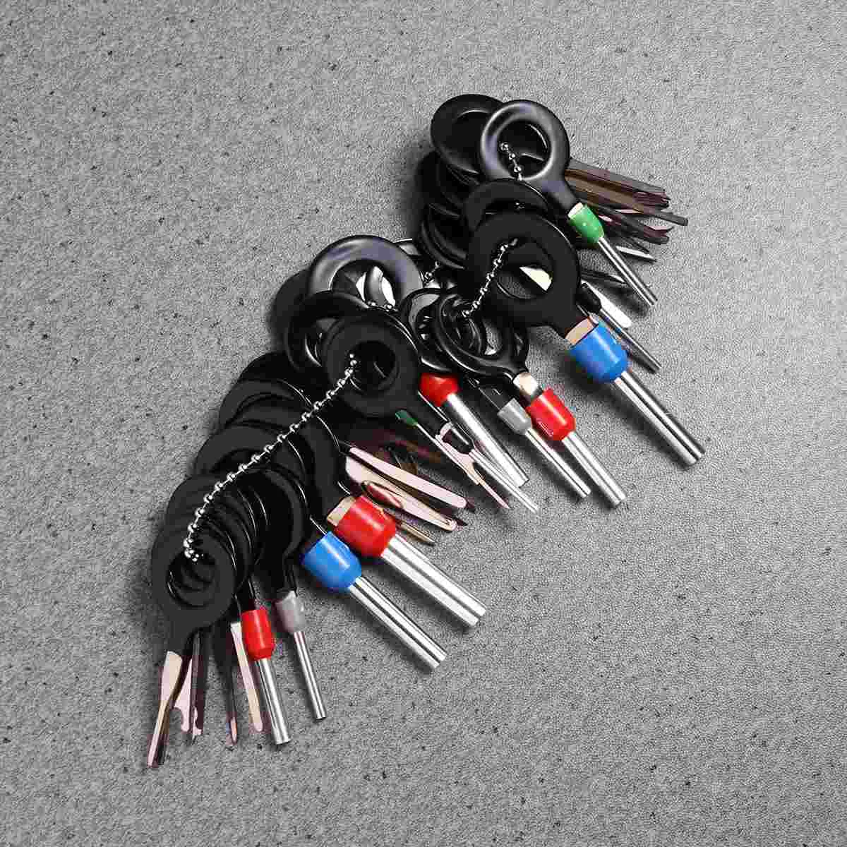 Kit d'outils de débosselage automatique, 39 pièces, connecteurs à sertir, broche de levier, libération de Terminal de voiture