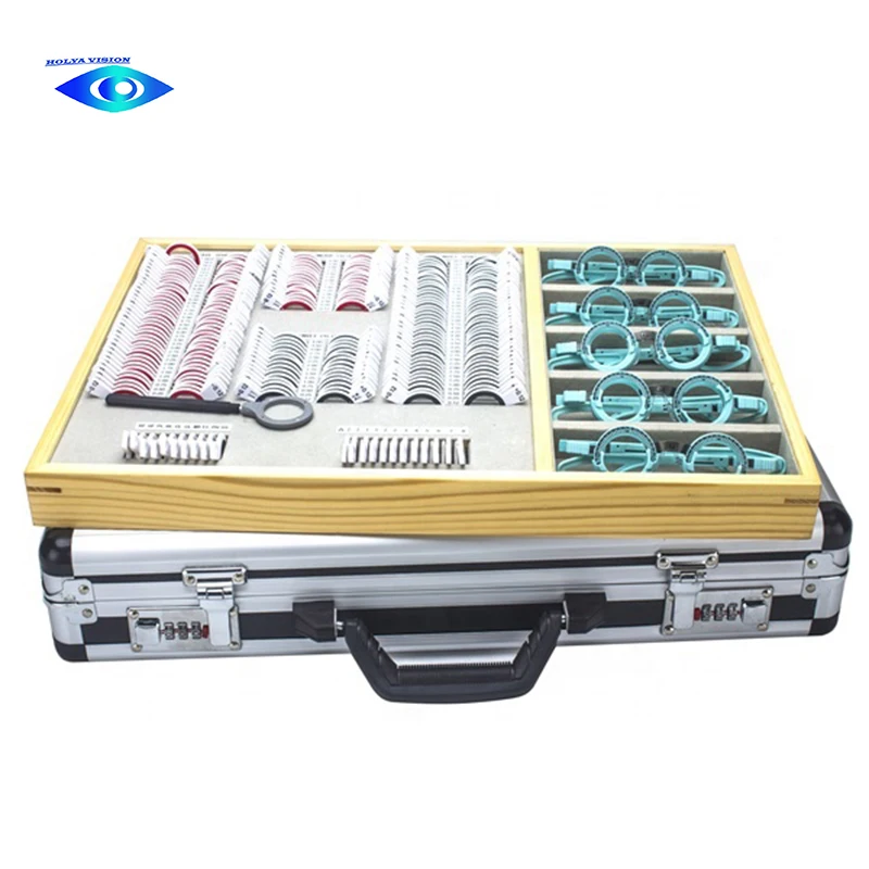 optical trial lens set High quality ophthalmic equipment New optometry instrument eye testing box