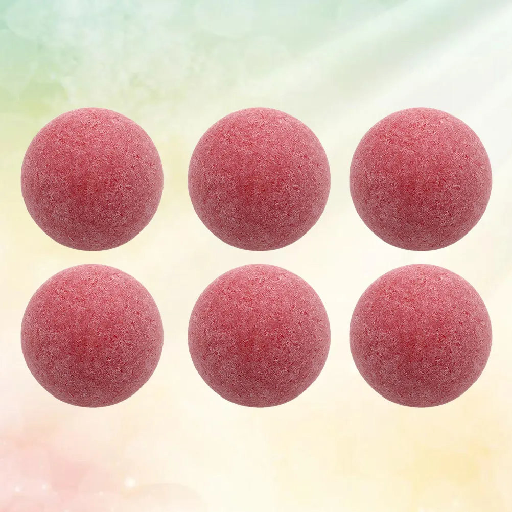 

6Pcs Table Football Plastic Matte Replacement Balls Set Special Foosball Table Indoor Sports Accessories Game Matte Football