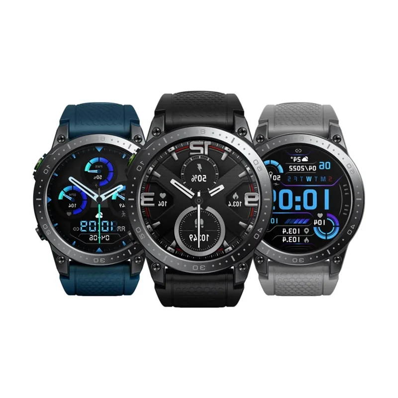 Zeblaze Ares 3 Pro Smart Watch 1.43inch AMOLED Display Bluetooth Call 100+ Sport Modes Health Monitor Fitness Tracker Smartwatch