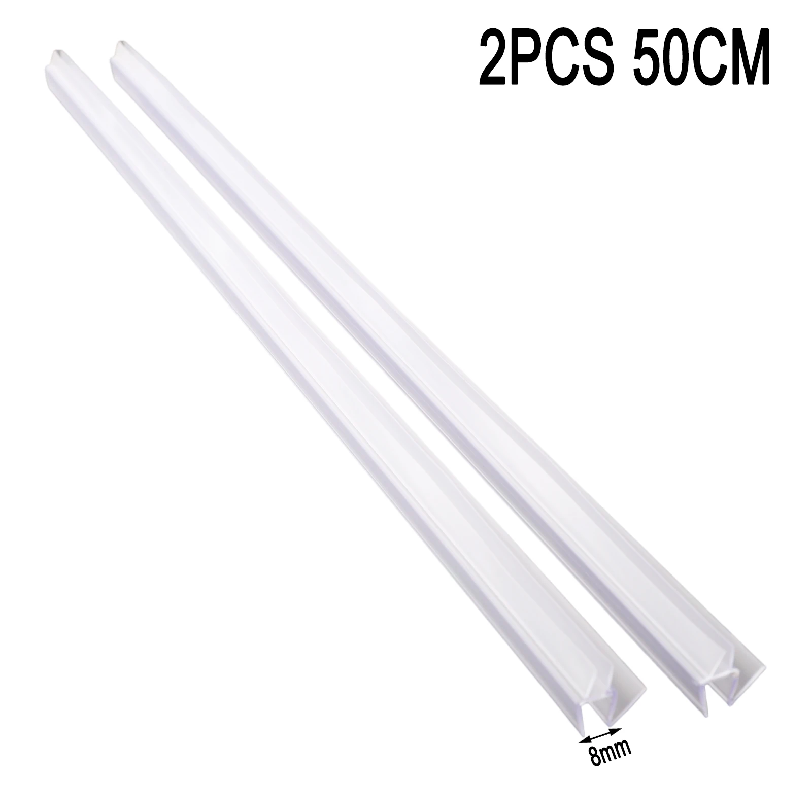 High Quality Shower Seal Built To Last Components For Glass Doors Rubber Strip Shorten Individually Water Barrier