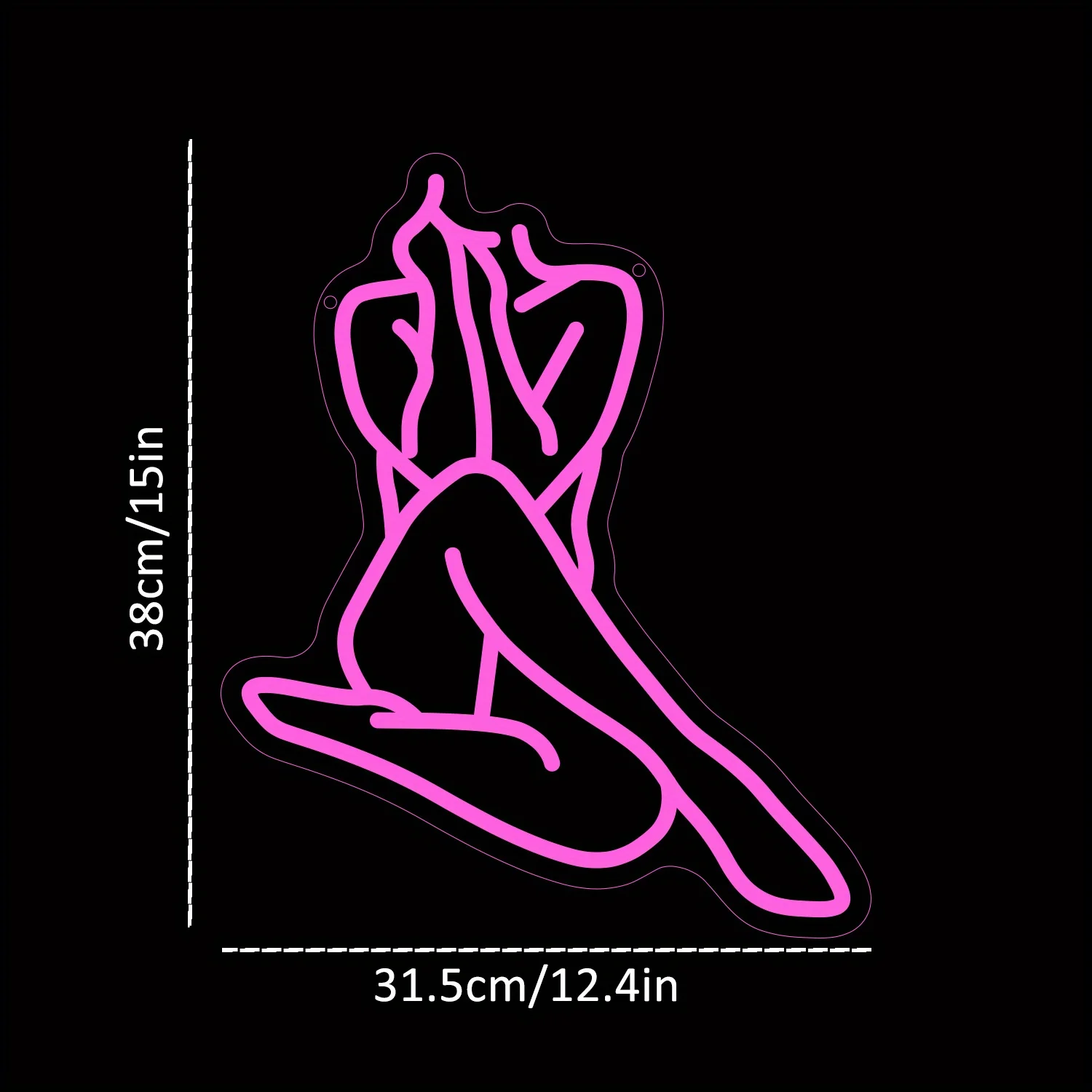 Ladies Neon Sign, Dimmable Wall Decor, Bedroom, Home Bar, Party, Bar Neon Wall Sign Decor