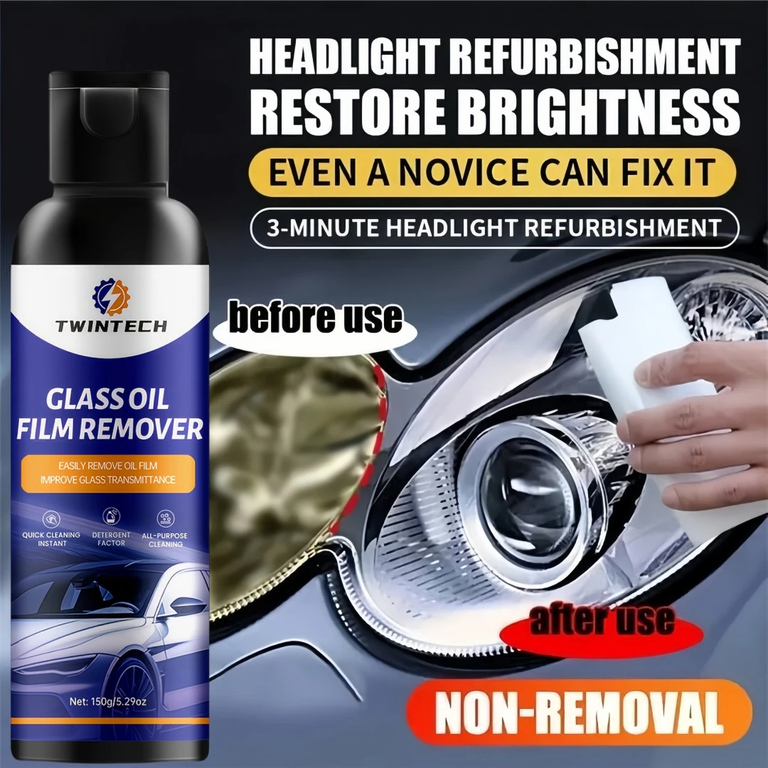 

TWINTECH 1 комплект, комплект для снятия масляной пленки для автомобильного стекла, доска для чистки стекла, гидрофобное стекло, покрытие для лобового стекла, прозрачное окно