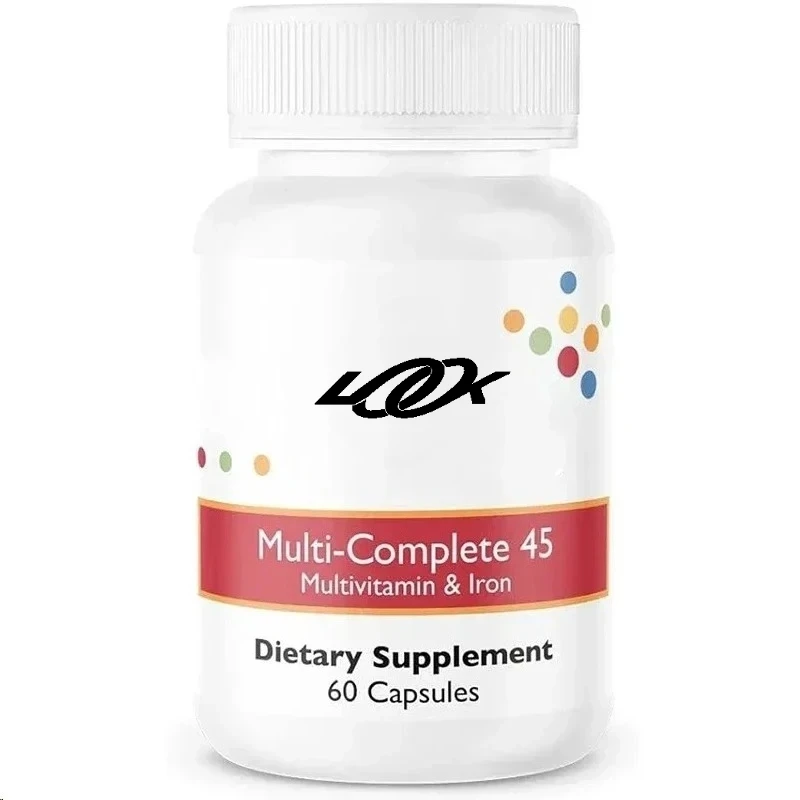 

Многофункциональные составные витаминно-железные капсулы, утюг 45 мг, 60 капсул