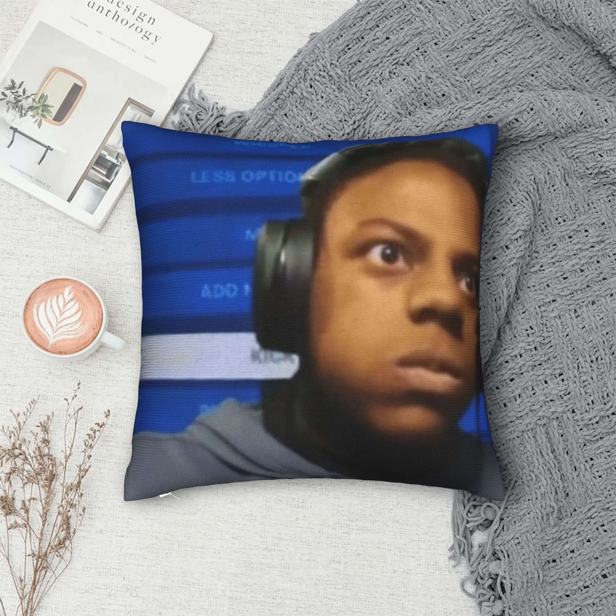 IShowSpeed Funny YouTuber Pillow Case  Print Pillow Cover Cute Funny Cushion Cover For Wedding Party Home Decor