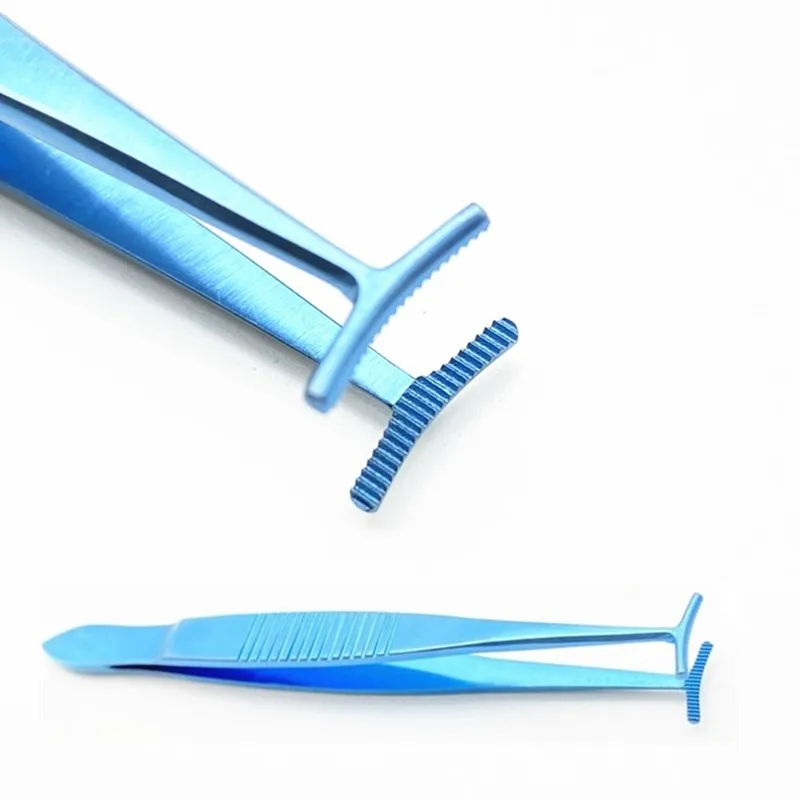 Ophthalmic Conjunctiva Forcep Ophthalmic Eye Titanium Tweezers Surgical Forceps