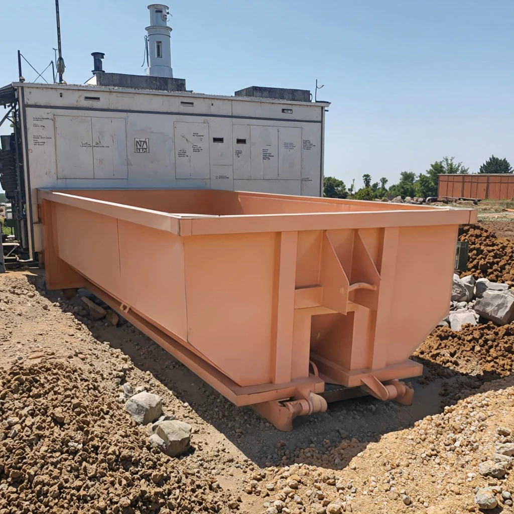 Weatherproof Cable Hook for Outdoor Hook Lift Bin Applications