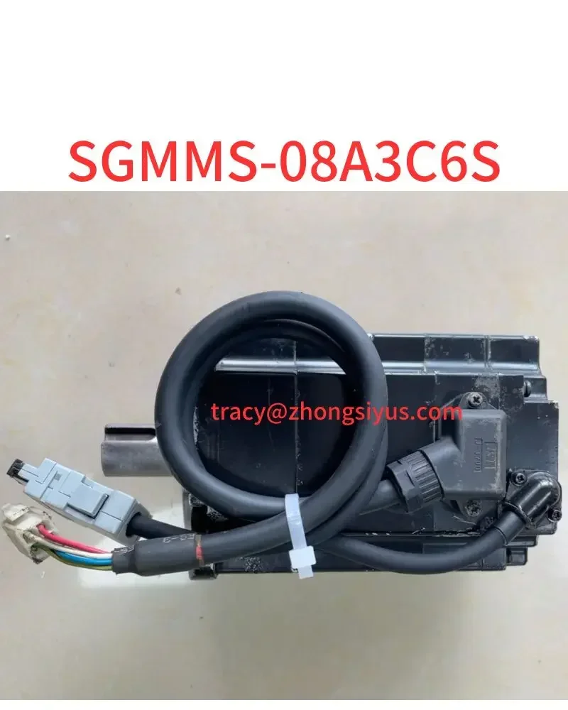 Used 750W servo motor with absolute value: SGMMS-08A3C6S
