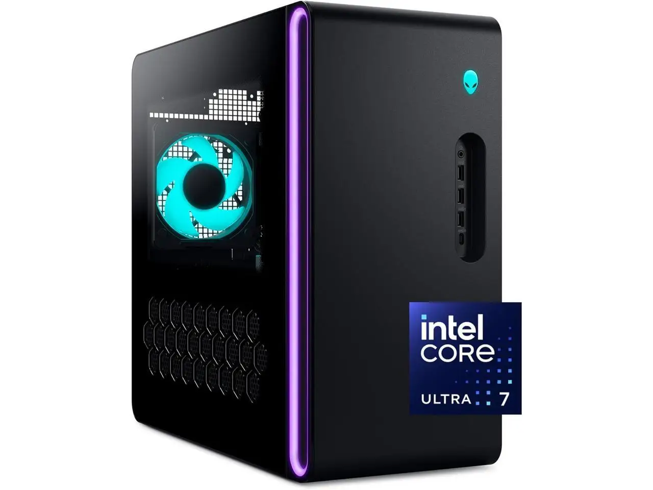 Alienware - Aurora Gaming Desktop - Intel Core Ultra 7 265F 2025 - 32GB Memory - NVIDIA GeForce RTX 5060 Ti 8GB - 1TB Storage - Black