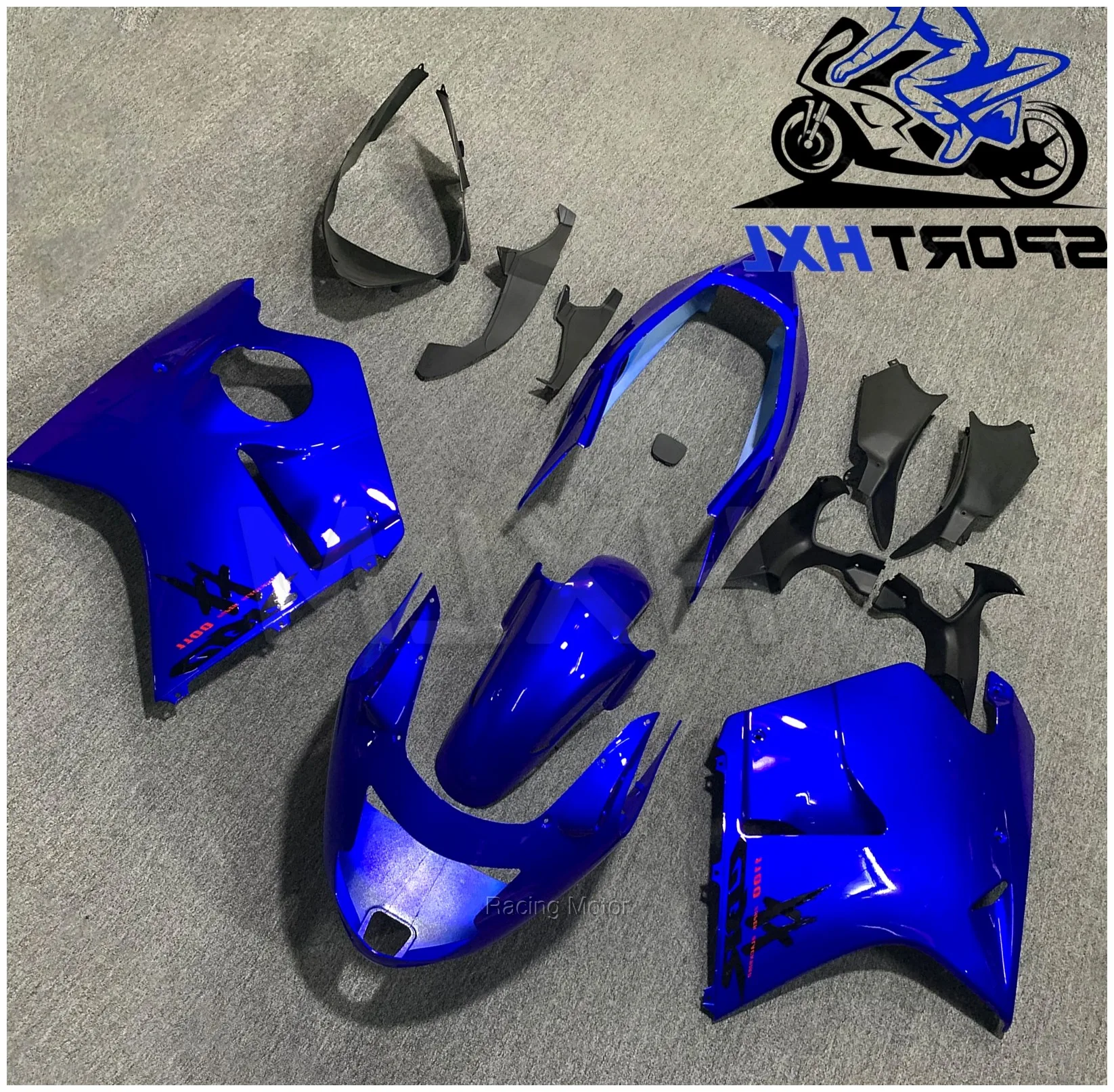 Fit for Honda CBR1100XX 1996 1997-2007 Solid Fairing kit Full fairing kit Bodywork fairing kit Plastic Molded | Racing Motor Sto