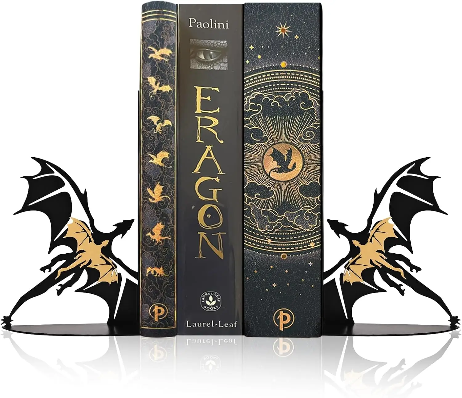 

Крутые металлические подставки для книг в виде драконов для декора рабочего стола, подарок для любителей фэнтези-драконов