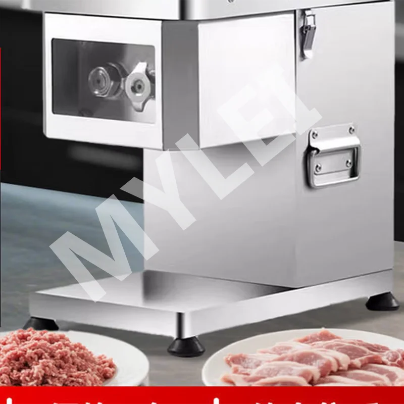 Meat Slicer Uniform Cutting No Broken Meat Fibers Commercial Machine