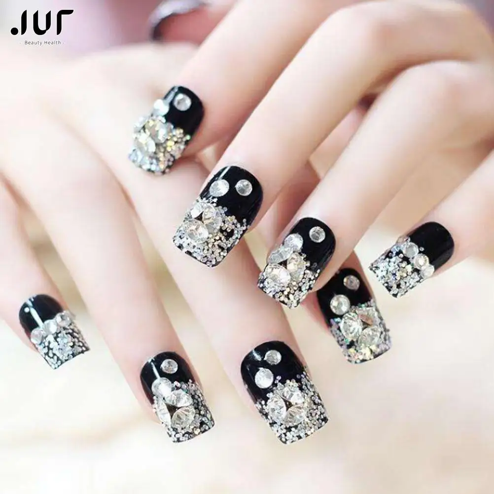 

2000Pcs Mix Cute Design 3D Acrylic Nail Art Tips Crystal Rhinestone DIY Decoration Drop Shipping