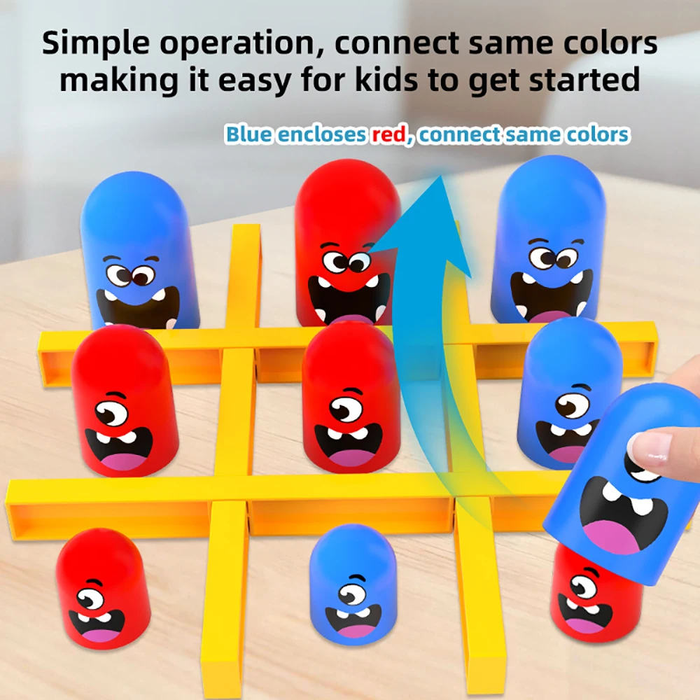 三目並べボードゲーム パズルおもちゃ パーティー用 家族向け - Party Games Juego のレビューと価格