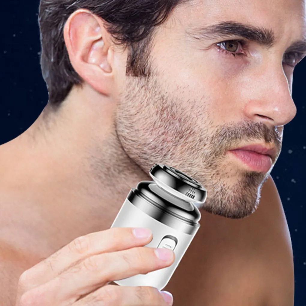 Waterproof Electric Shaver For Men – Easy To Clean Mini Electric Shaver Nose Hair Trimmer Portable