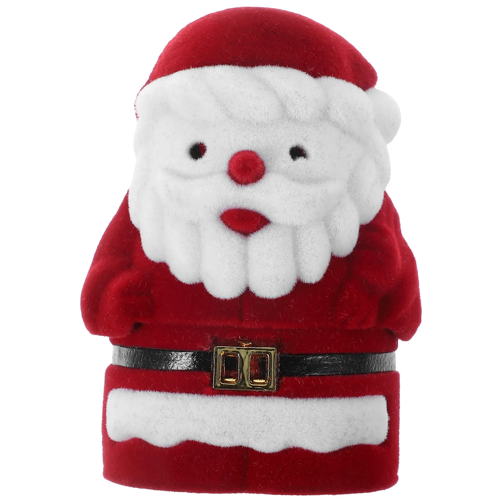 

Очаровательный Санта-Клаус, коробка для хранения драгоценностей, портативное праздничное ожерелье, ювелирные изделия, подарки, чехол для хранения, органайзер