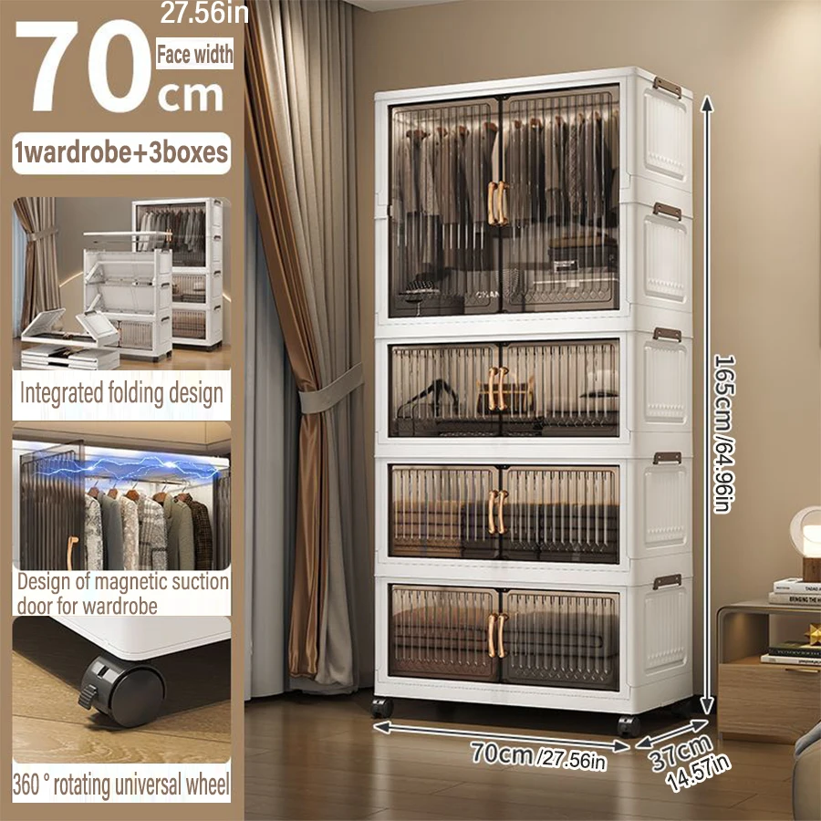 Opvouwbare opbergkast Wandmontage Opvouwbare organisator Kast Keuken Badkamer Slaapkamer Multifunctionele ruimtebesparing