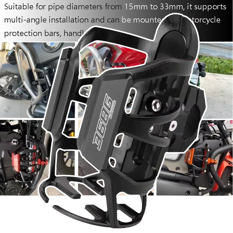 

For zontes 368G 368E 368K 368 G E K ZT368G ZT368E ZT 368 G/E/K New Motorcycle CNC Beverage Water Bottle Cage Drink Cup Holder