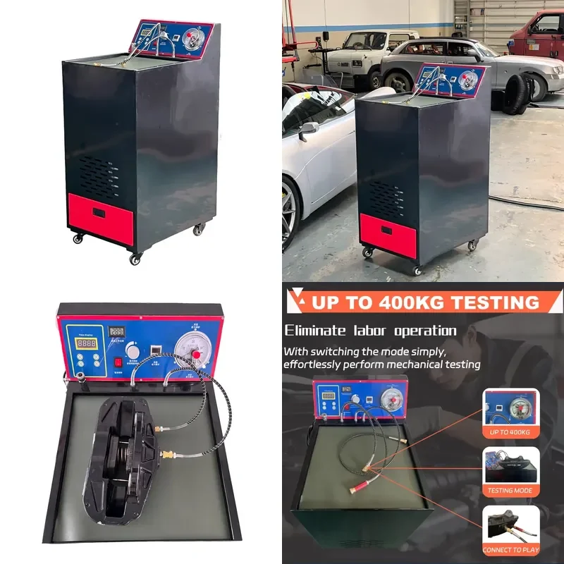 New Style High Precision Automotive Brake Caliper Conversion Kit with Brake Pump 400kg High Pressure Diagnosis Testing