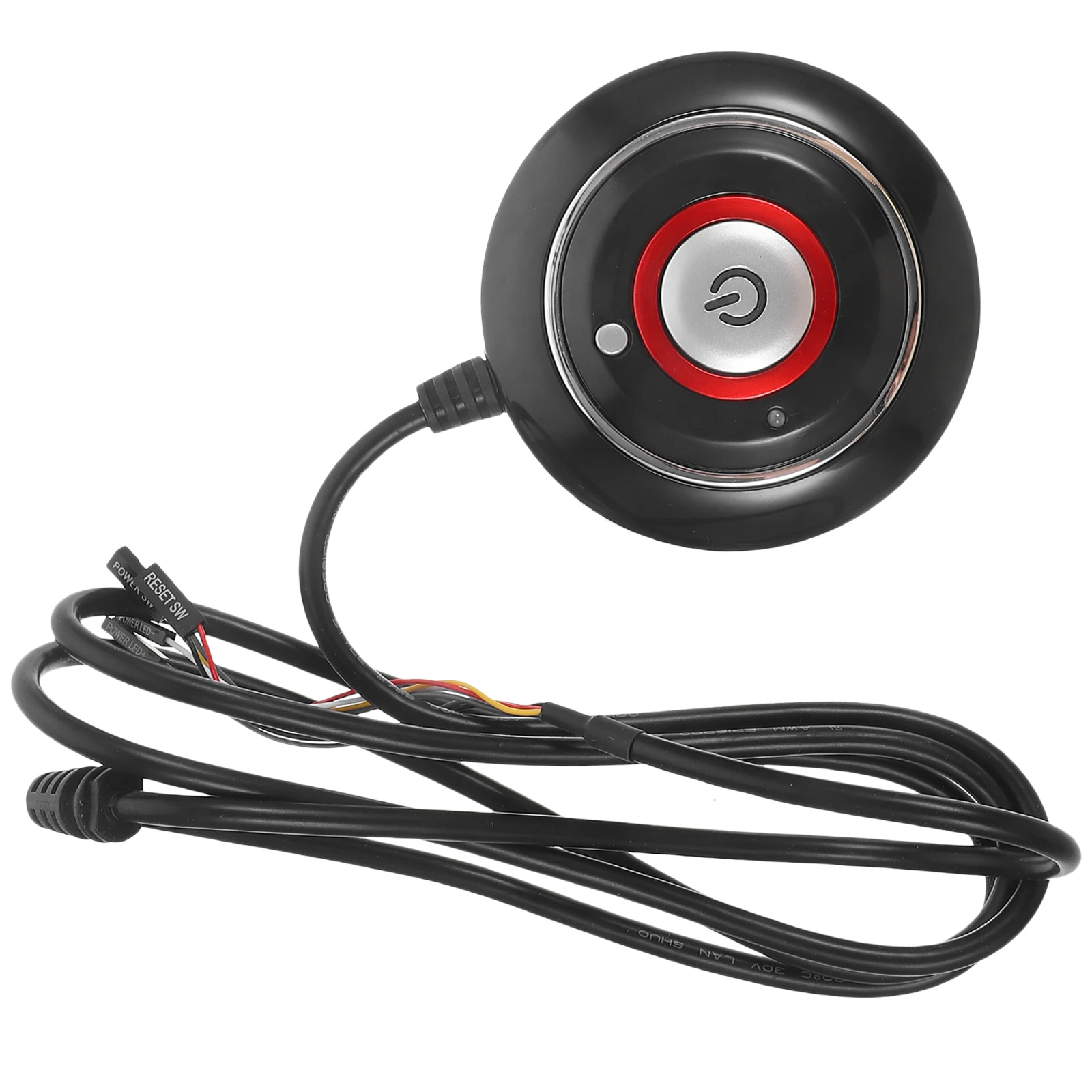 

Desktop Power Reset Button Extension Cable Home Office Reliable Easy Install Desktop Supply