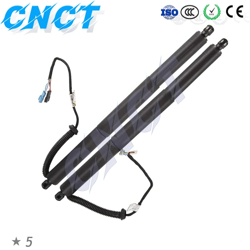 New 1 Pair Rear Left & Right Factory High Quality Tailgate Electric Strut For BMW X5 F15 Steel Struts 51247434041 51247434042