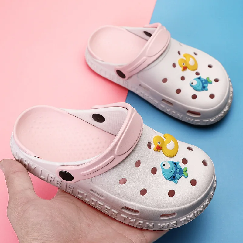 Kindergaatjes Zomerslippers Voor Jongens, Medium En Grote Strandschoenen Voor Kinderen, Slijtvaste Sandalen Voor Kinderen