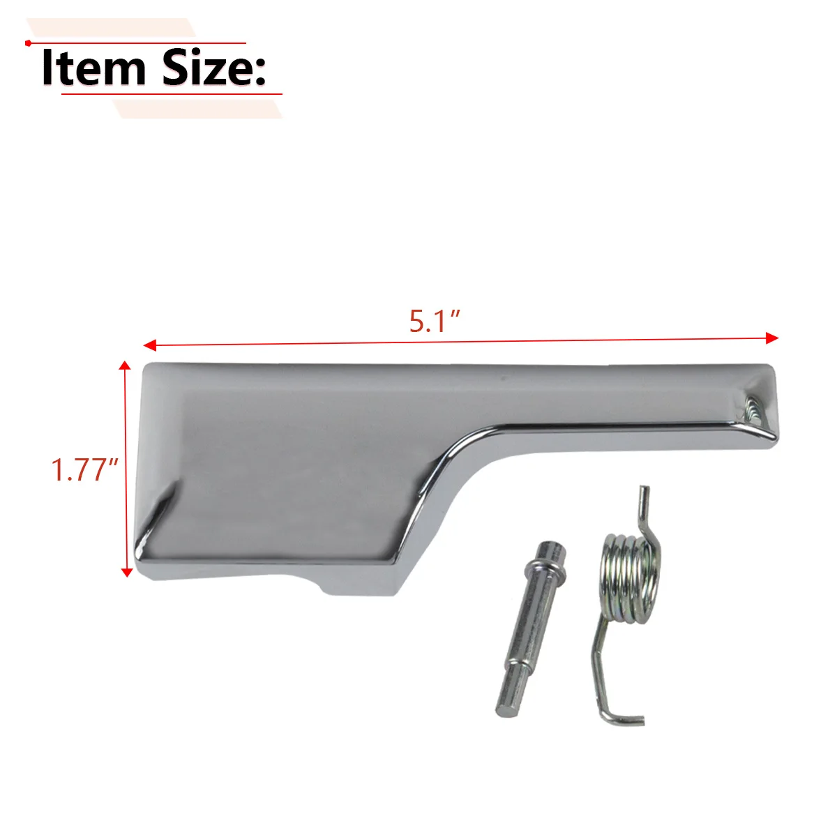 Chrome Car Left or Right Interior Door Handle For 2007-2014 Ford Expedition Lincoln Navigator 8L1Z7821819A 8L1Z7821818A view 3
