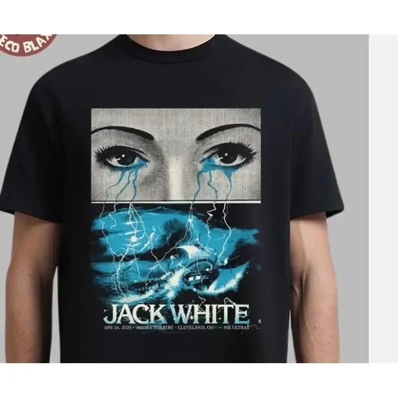 Jack White 2025 For Show At Agora Theatre On April 16 T Shirt