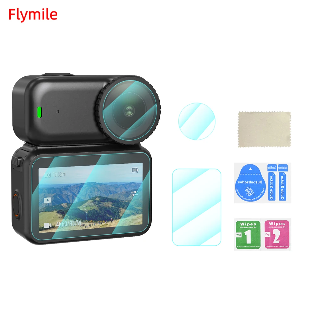 Displayschutzfolie für DJI Osmo Nano, gehärtetes Glas, kratzfest, ultraklare Schutzglasfolie für Osmo Nano Kamerazubehör