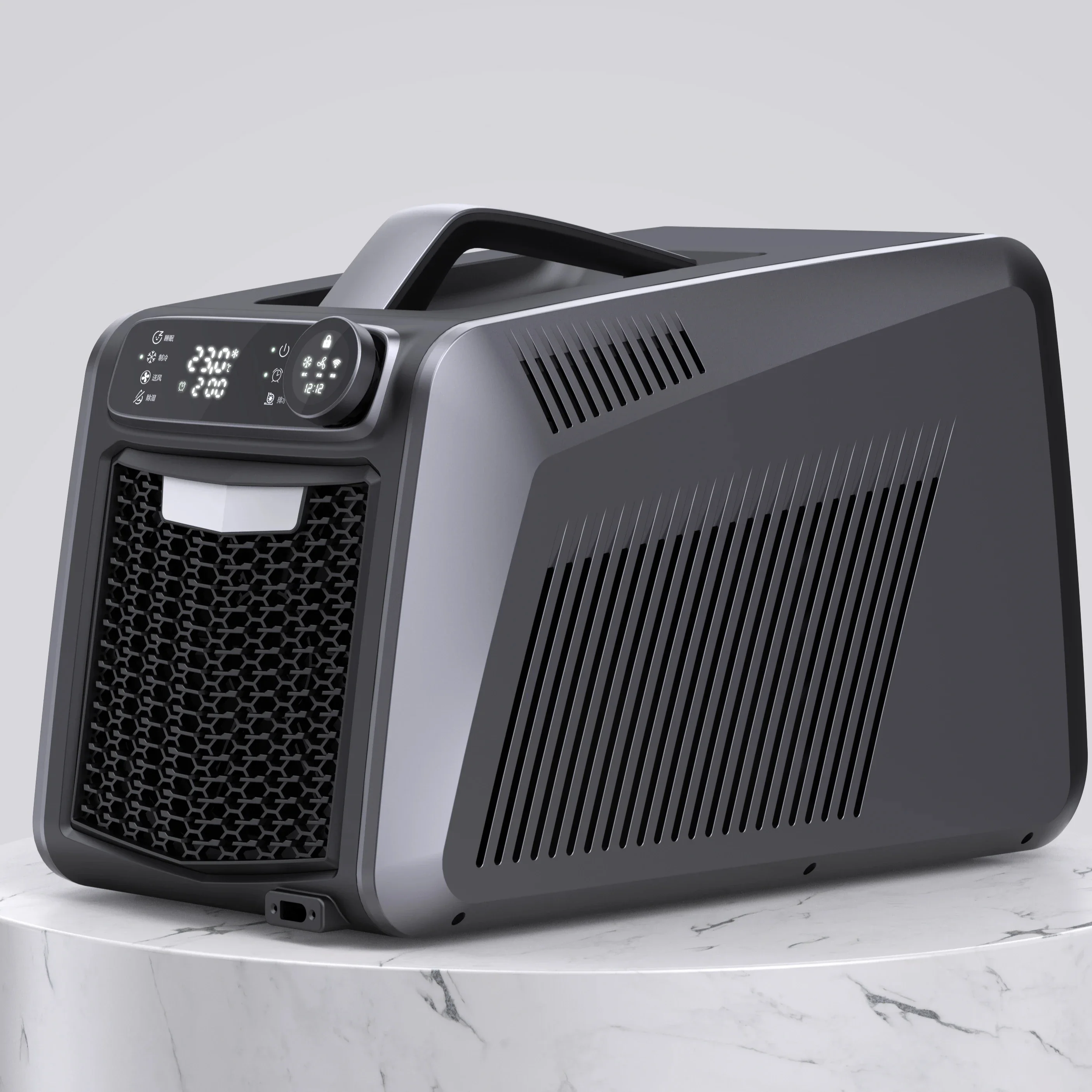 Portable DC 12V/24V Air Conditioner - RV Camping AC Unit for Tent, Car, Garage with US/EU/AU Plug, Mobile Climatiseur) 1 Portable DC 12V/24V Air Conditioner - RV Camping AC Unit for Tent, Car, Garage with US/EU/AU Plug, Mobile Climatiseur) 1