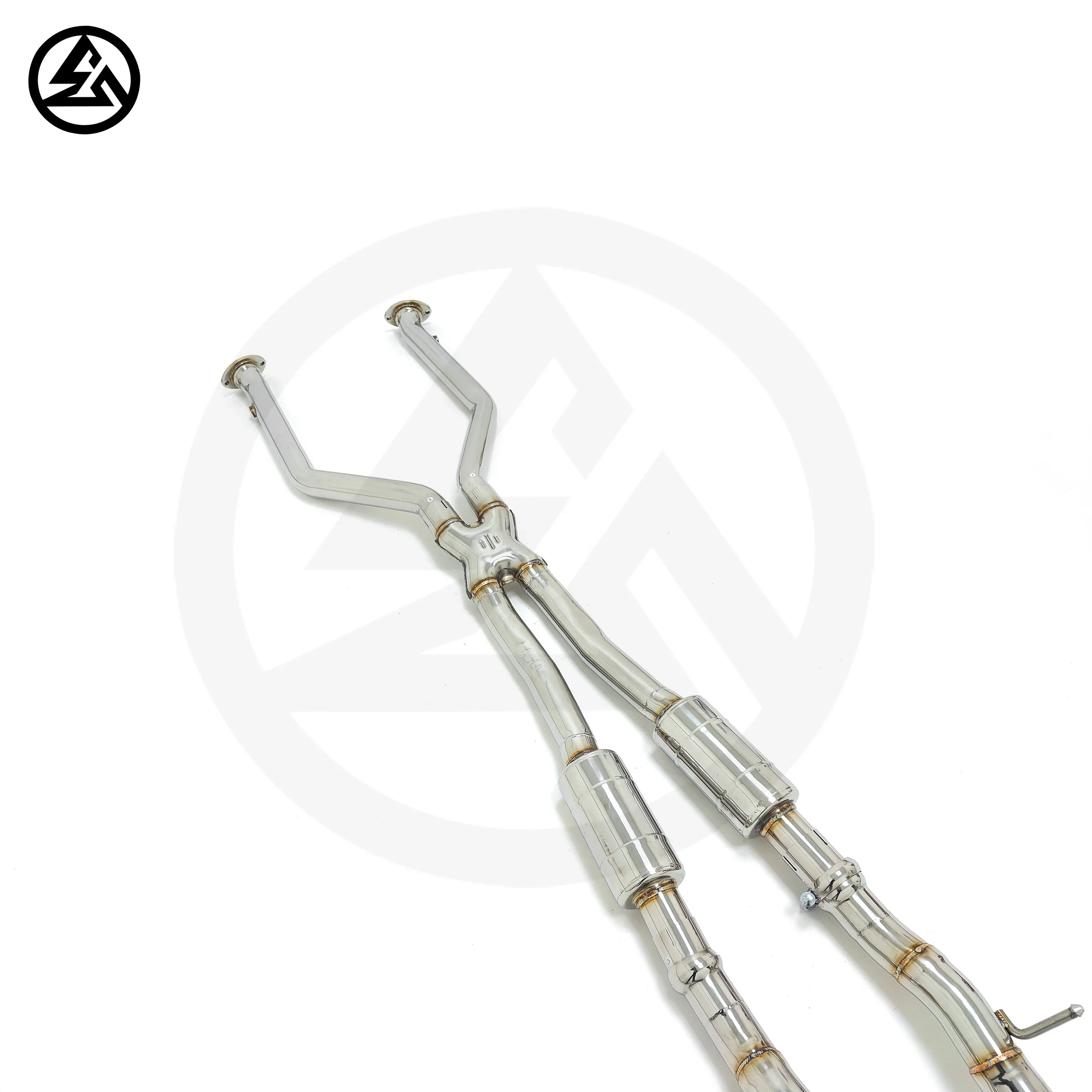 High Quality Stainless Steel Pipe Valvetronic Muffler Catback Exhaust for Lexus RCF 5.0L 2014-2017