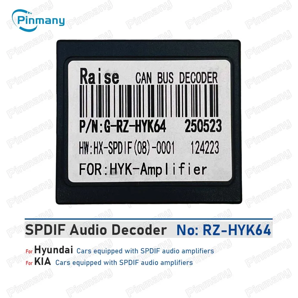 AA352 Hayeon QR未使用 Raise Car CAN Bus Decoder RZ-HYK73 for Hyundai Encino Lafesta