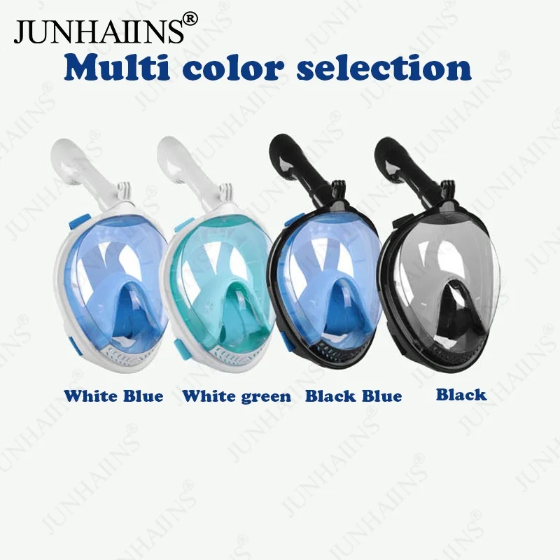 

3D Full Face Diving Mask Set Waterproof and Leak proof High Definition Lens Easy Breathing Diving Mask Adult Swimming Goggles