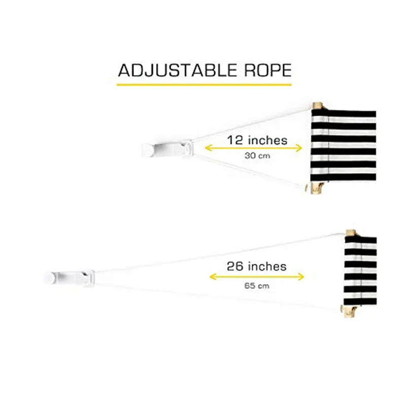 Fußhängematte unter dem Schreibtisch, Fußständer, tragbare Beinhängematte für Büro und Zuhause, Fußstütze mit Hängeseil