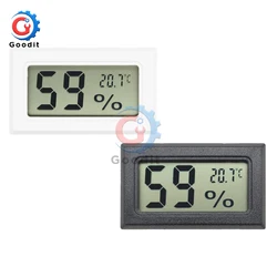 Mini Digital LCD Indoor conveniente sensore di temperatura misuratore di umidità termometro igrometro Gauge indoor outdoor LCD Digital