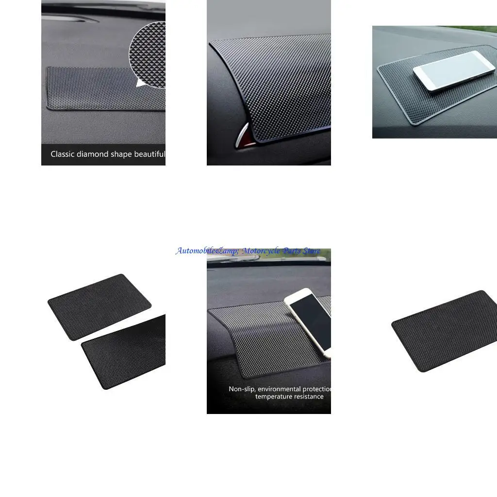 

H7BD Silicone Car Non-slip Dashboard Mat Dashboard Sticky Pad Holder Anti Slip Mat