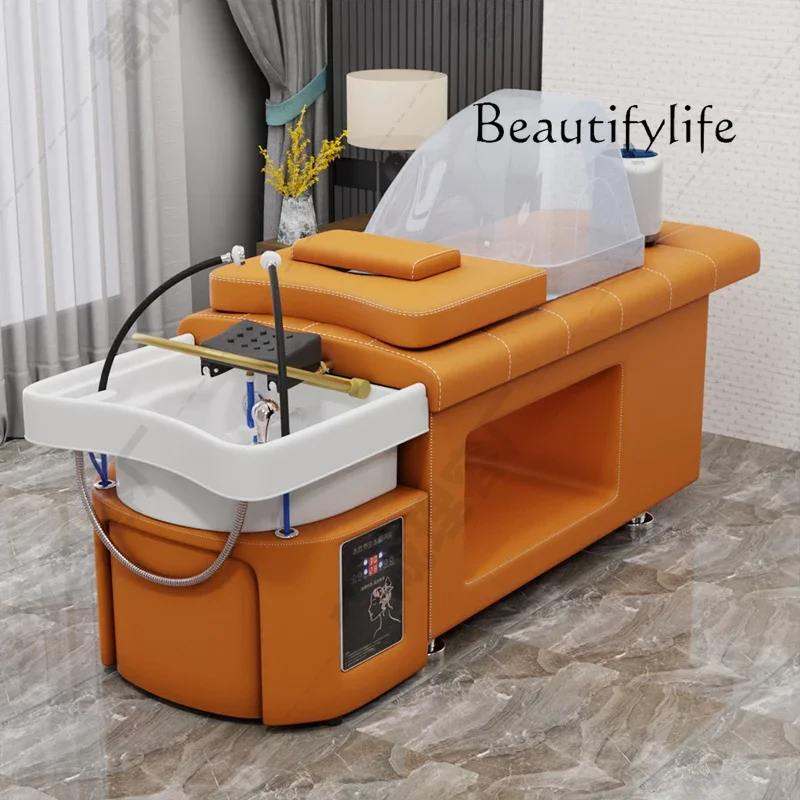 

Hair Saloon Dedicated Fumigation Phototherapy Water Circulation Head Therapy Bed Beauty Salon Thai Shampoo Chair