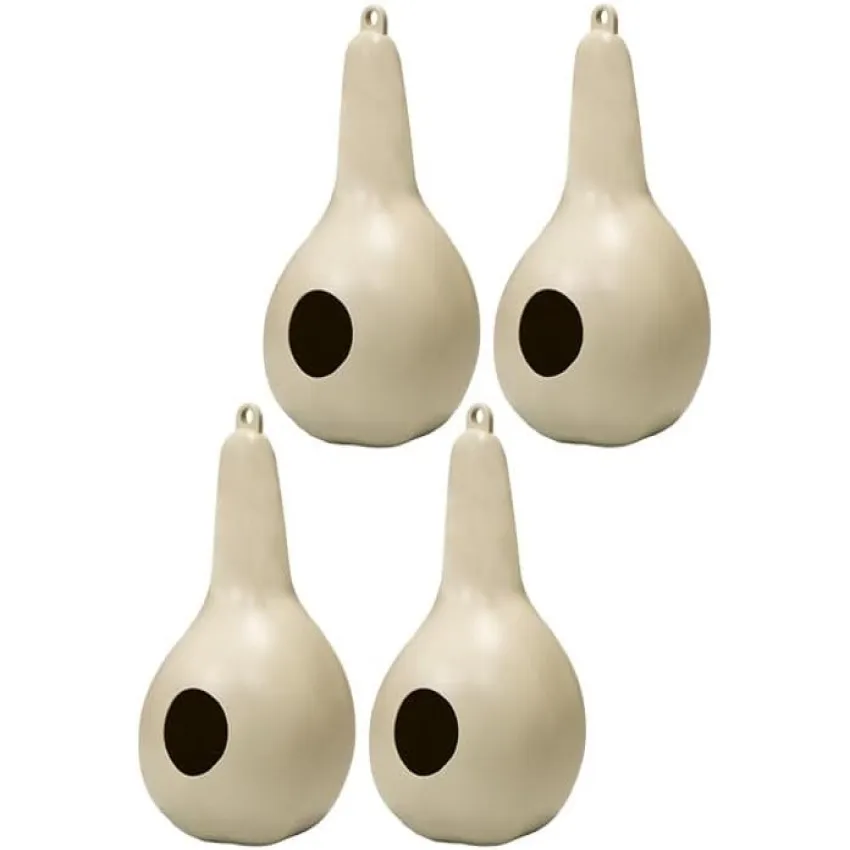 Heath Purple Martin Gourds, Pack of 4