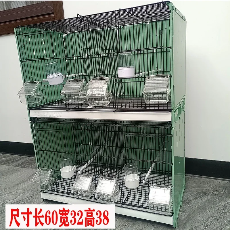 Breeding New Bird Cage Jade Bird Canary Golden Green Grey Swallow Big Golden Hibiscus Pet Bird Breeding Cage