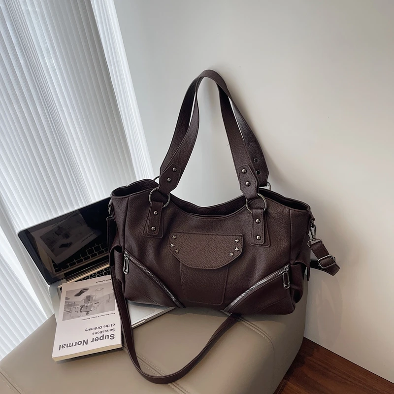 

Elegant Shoulder Bag For Women Made Of Soft Leather Messenger Design Classic Luxury Brand Famous Designer