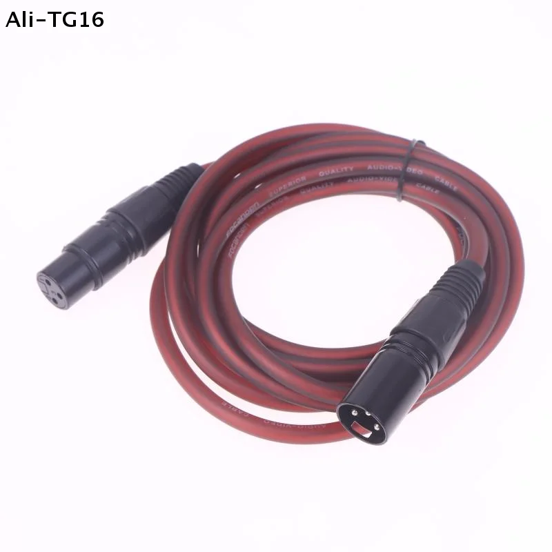 【Y16】1 Pc 0.5/1/1.5/3/5m/10m DMX Cable 3-Pin Signal Connection DJ Stage Lights Parts For LED Par Wash Moving Head Spot Lighting