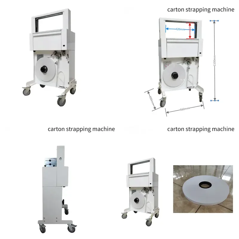 for Automatic Side Sealing Strapping Machine 220V High Precision 335mm Max Width Belt Type