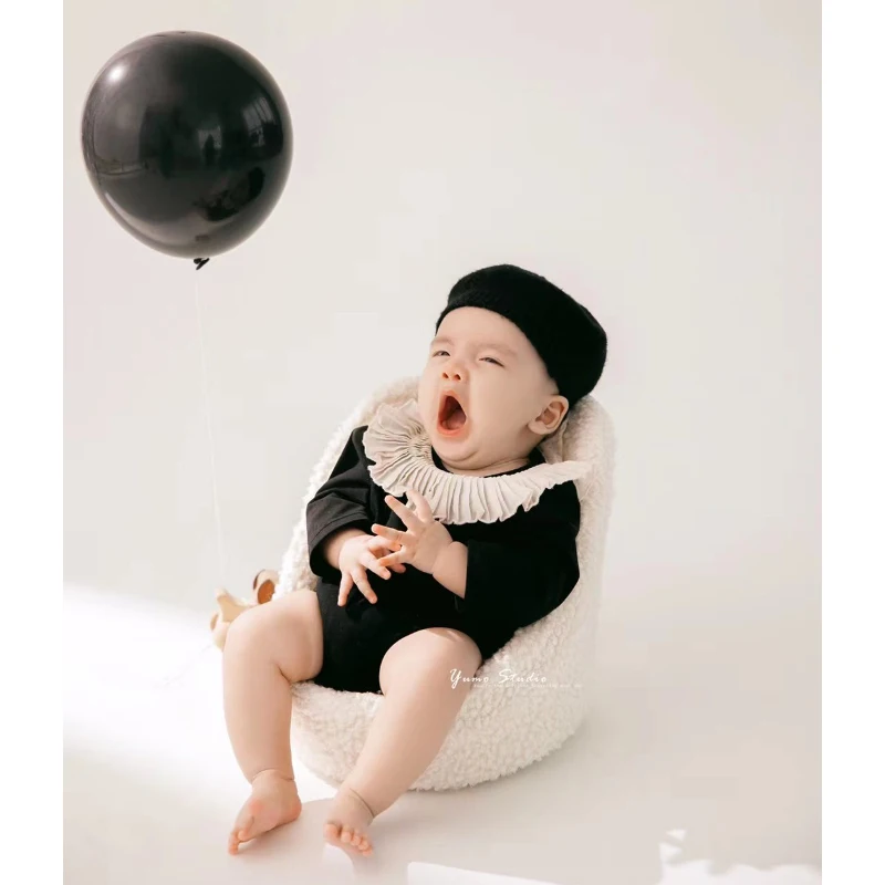 100 day photo props and clothing 100 day photo 100 day photo 100 day photo half year old baby full moon photo clothing