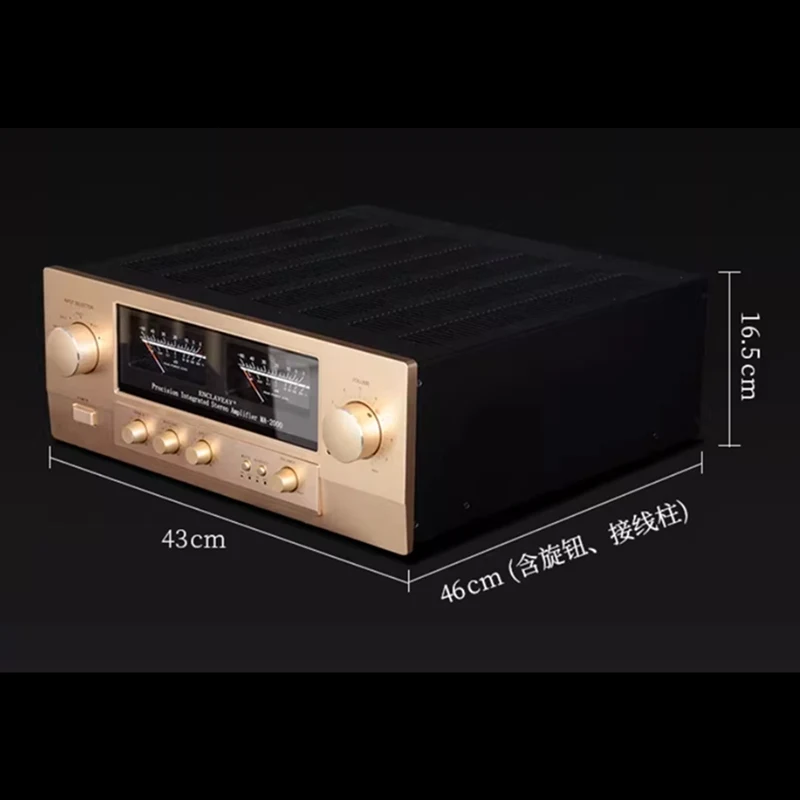 Clone Accuphase MA-2000 High-power Integrated Amplifier Hi-Fi High-fidelity Home Audio Supports Tone/remote Control