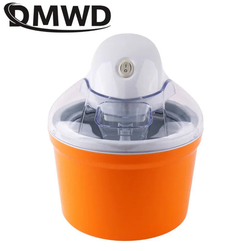 DMWD Household Electric Ice Cream Maker 1200ml Automatic DIY Child Ice Cream Machine Frozen Yogurt Machine High Quality 220V